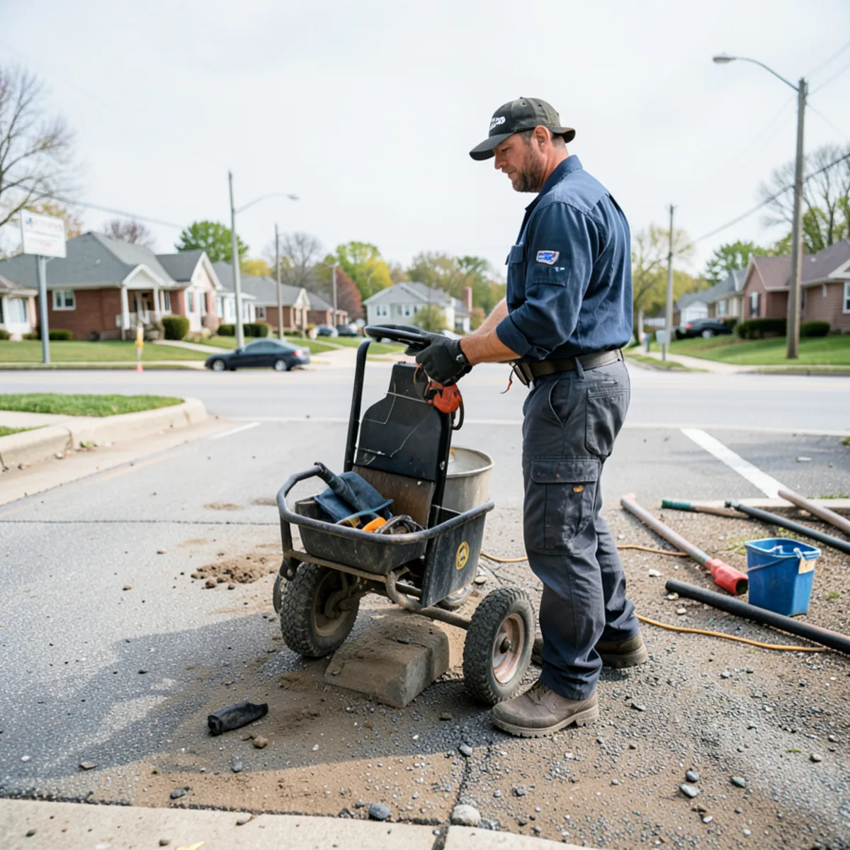 Drain cleaning and sewer rodding in Niles IL near Milwaukee Avenue